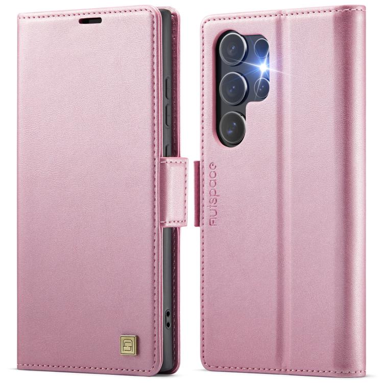 For Samsung Galaxy S26 Ultra 5G AutSpace A11 Side Buckle MagSafe Magnetic RFID Phone Leather Case(Rose Gold)
For Samsung Galaxy S26 Ultra 5G AutSpace A11 Side Buckle MagSafe Magnetic RFID Phone Leather Case(Rose Gold)