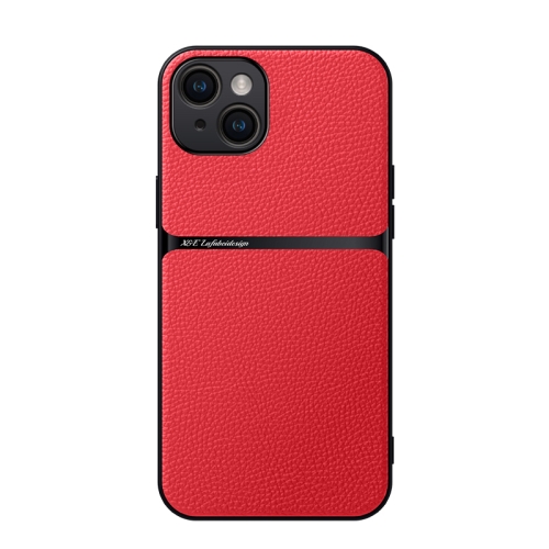 For iPhone 14 Plus Litchi Leather Magnetic Full Coverage Shockproof Phone Case(Red)
For iPhone 14 Plus Litchi Leather Magnetic Full Coverage Shockproof Phone Case(Red)