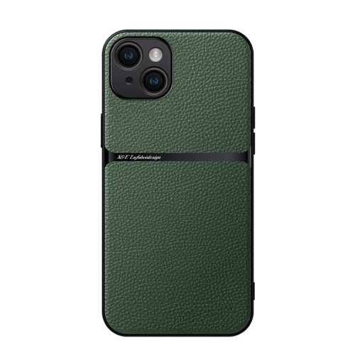 For iPhone 14 Plus Litchi Leather Magnetic Full Coverage Shockproof Phone Case(Green)
For iPhone 14 Plus Litchi Leather Magnetic Full Coverage Shockproof Phone Case(Green)
