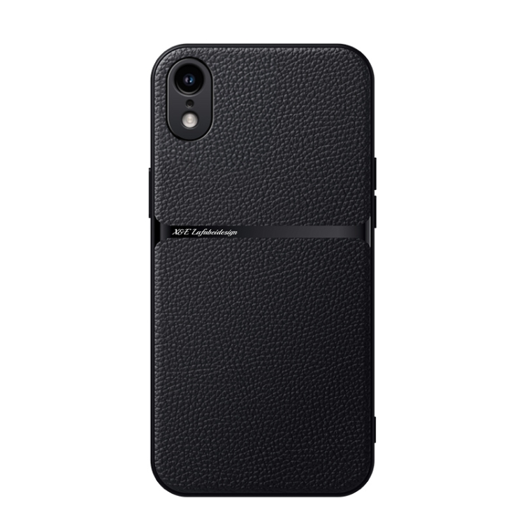 For iPhone XR Litchi Leather Magnetic Full Coverage Shockproof Phone Case(Black)
For iPhone XR Litchi Leather Magnetic Full Coverage Shockproof Phone Case(Black)