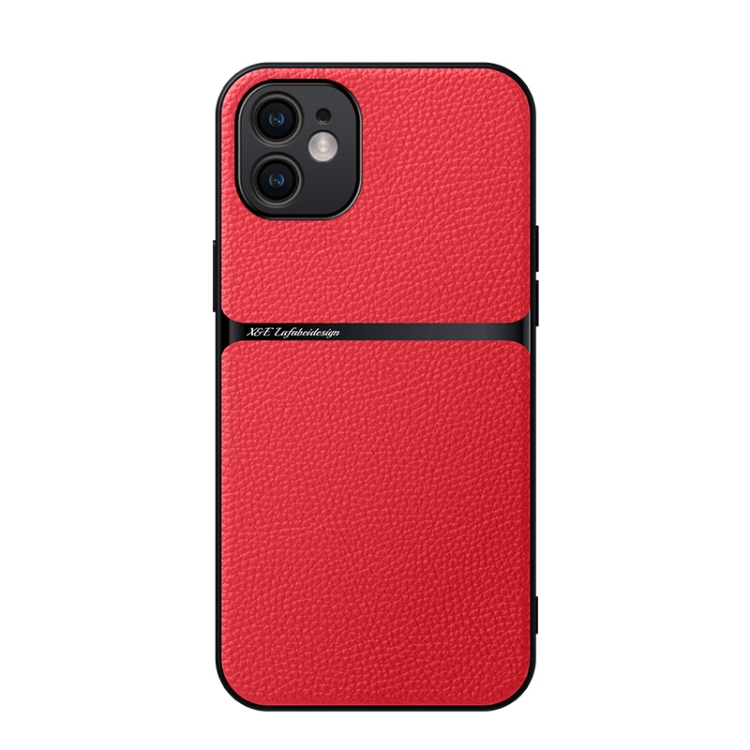 For iPhone 11 Litchi Leather Magnetic Full Coverage Shockproof Phone Case(Red)
For iPhone 11 Litchi Leather Magnetic Full Coverage Shockproof Phone Case(Red)