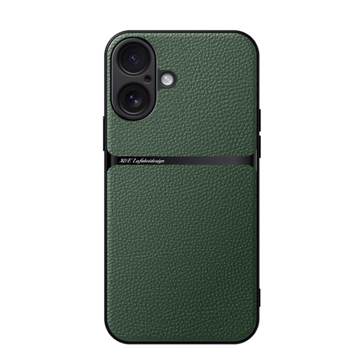 For iPhone 17 Litchi Leather Magnetic Full Coverage Shockproof Phone Case(Green)
For iPhone 17 Litchi Leather Magnetic Full Coverage Shockproof Phone Case(Green)