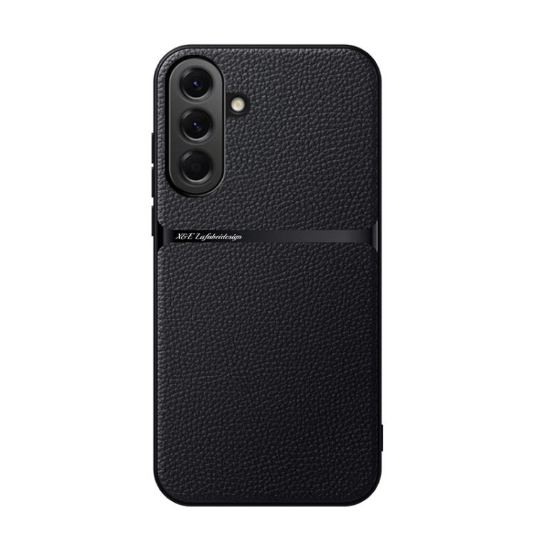 For Galaxy A57 5G Litchi Leather Magnetic Full Coverage Shockproof Phone Case(Black)
For Galaxy A57 5G Litchi Leather Magnetic Full Coverage Shockproof Phone Case(Black)