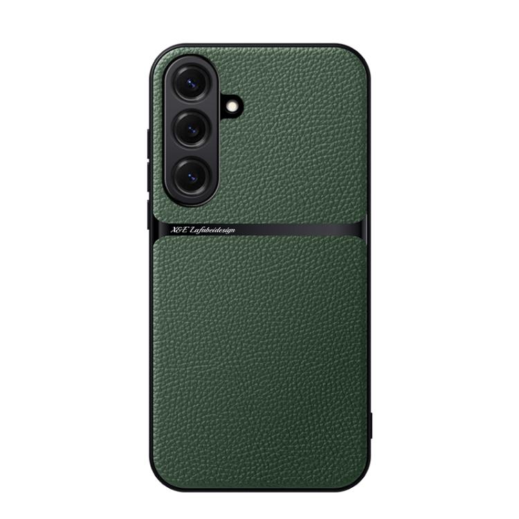 For Samsung Galaxy S26 5G Litchi Leather Magnetic Full Coverage Shockproof Phone Case(Green)
For Samsung Galaxy S26 5G Litchi Leather Magnetic Full Coverage Shockproof Phone Case(Green)