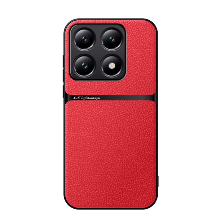 For Xiaomi 14T Pro Litchi Leather Magnetic Full Coverage Shockproof Phone Case(Red)
For Xiaomi 14T Pro Litchi Leather Magnetic Full Coverage Shockproof Phone Case(Red)