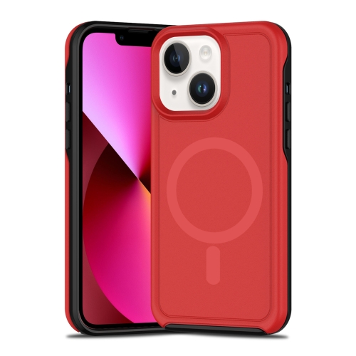For iPhone 13 Shockproof MagSafe Armor PC Hybrid TPU Phone Case(Red+Black)
For iPhone 13 Shockproof MagSafe Armor PC Hybrid TPU Phone Case(Red+Black)