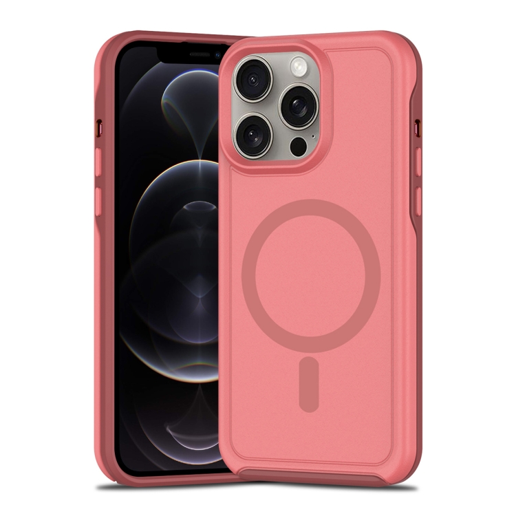 For iPhone 12 Pro Shockproof MagSafe Armor PC Hybrid TPU Phone Case(Dark Pink+Maroon)
For iPhone 12 Pro Shockproof MagSafe Armor PC Hybrid TPU Phone Case(Dark Pink+Maroon)