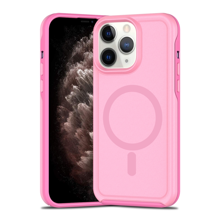 For iPhone 11 Pro Max Shockproof MagSafe Armor PC Hybrid TPU Phone Case(Purple Pink)
For iPhone 11 Pro Max Shockproof MagSafe Armor PC Hybrid TPU Phone Case(Purple Pink)
