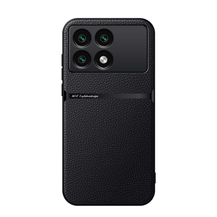 For Redmi K70E Litchi Leather Magnetic Full Coverage Shockproof Phone Case(Black)
For Redmi K70E Litchi Leather Magnetic Full Coverage Shockproof Phone Case(Black)