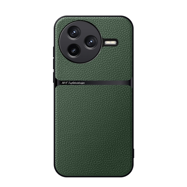 For Redmi K80 Litchi Leather Magnetic Full Coverage Shockproof Phone Case(Green)
For Redmi K80 Litchi Leather Magnetic Full Coverage Shockproof Phone Case(Green)