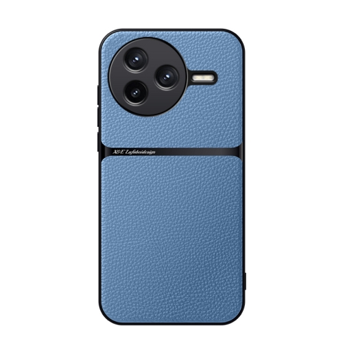 For Redmi K80 Litchi Leather Magnetic Full Coverage Shockproof Phone Case(Blue)
For Redmi K80 Litchi Leather Magnetic Full Coverage Shockproof Phone Case(Blue)