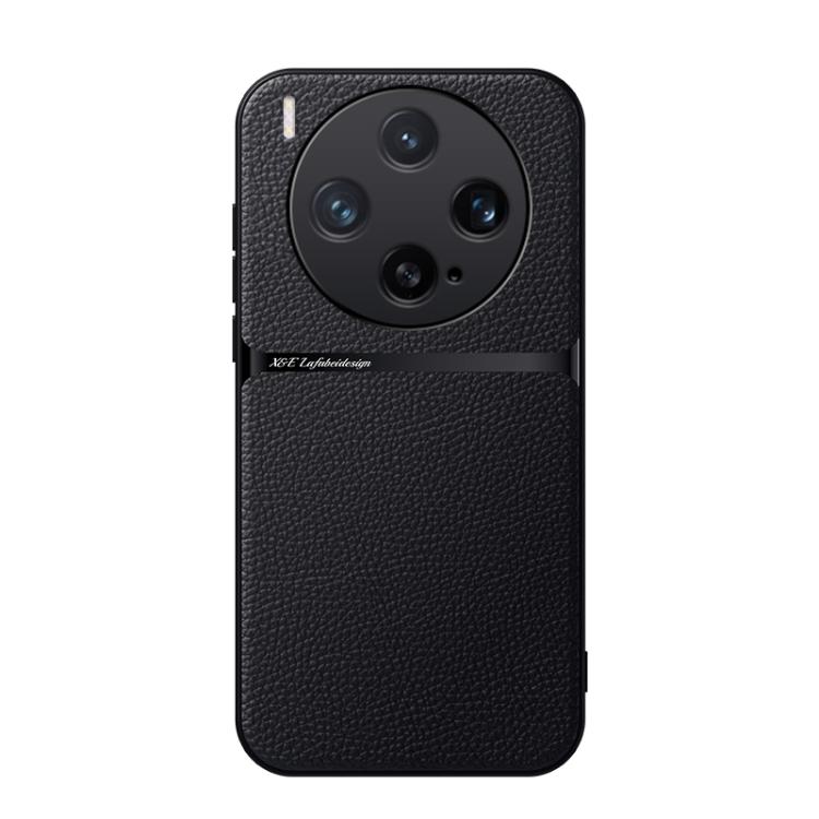 For vivo X300 Litchi Leather Magnetic Full Coverage Shockproof Phone Case(Black)
For vivo X300 Litchi Leather Magnetic Full Coverage Shockproof Phone Case(Black)
