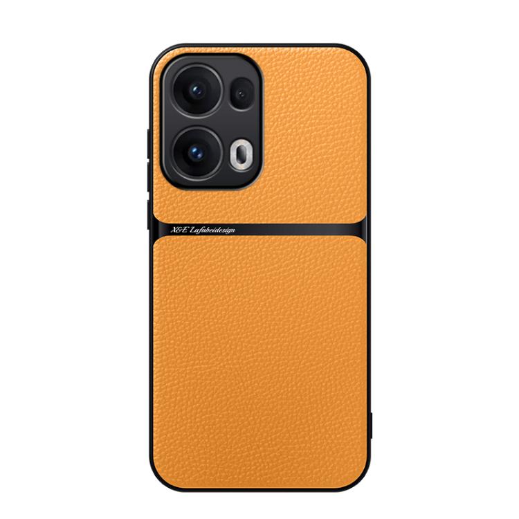 For OPPO Reno13 Pro 5G Global Litchi Leather Magnetic Full Coverage Shockproof Phone Case(Yellow)
For OPPO Reno13 Pro 5G Global Litchi Leather Magnetic Full Coverage Shockproof Phone Case(Yellow)