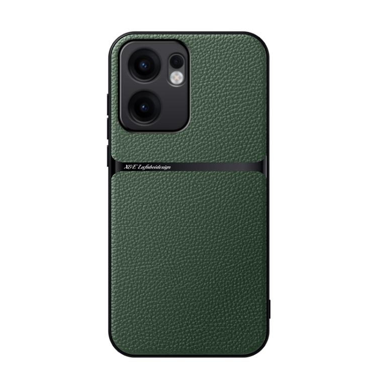 For OPPO Reno13 F 5G Litchi Leather Magnetic Full Coverage Shockproof Phone Case(Green)
For OPPO Reno13 F 5G Litchi Leather Magnetic Full Coverage Shockproof Phone Case(Green)