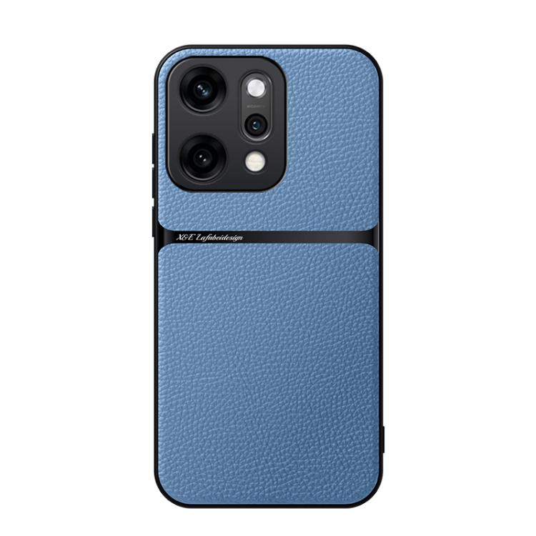 For OPPO Reno14 Pro Global Litchi Leather Magnetic Full Coverage Shockproof Phone Case(Blue)
For OPPO Reno14 Pro Global Litchi Leather Magnetic Full Coverage Shockproof Phone Case(Blue)