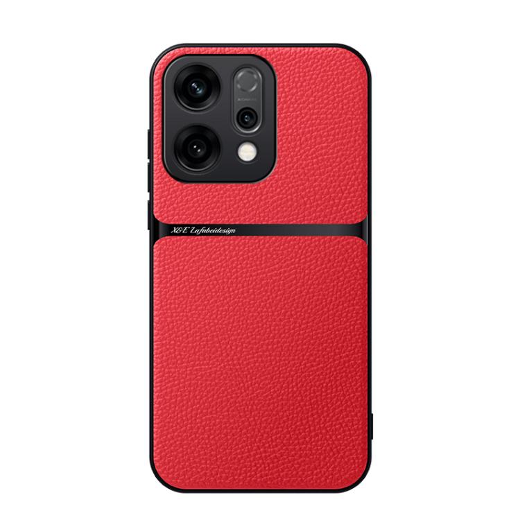 For OPPO Reno14 Global Litchi Leather Magnetic Full Coverage Shockproof Phone Case(Red)
For OPPO Reno14 Global Litchi Leather Magnetic Full Coverage Shockproof Phone Case(Red)
