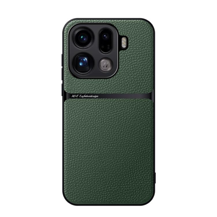 For OPPO Find X9 Pro Litchi Leather Magnetic Full Coverage Shockproof Phone Case(Green)
For OPPO Find X9 Pro Litchi Leather Magnetic Full Coverage Shockproof Phone Case(Green)