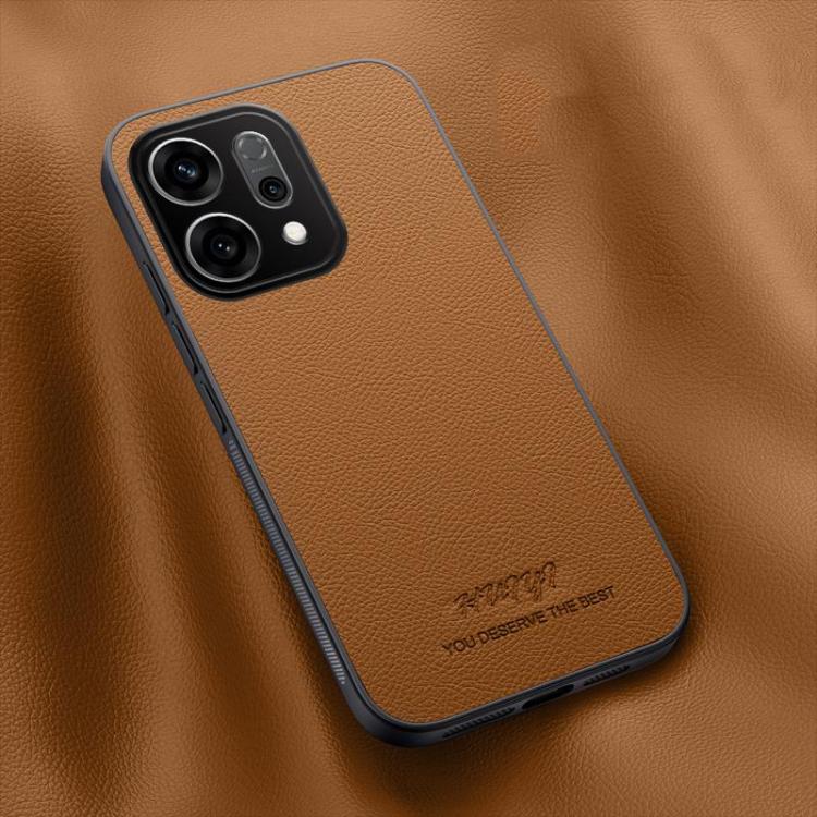 For OPPO Reno14 Global HUIYI Leather Magnetic Phone Case(Brown)
For OPPO Reno14 Global HUIYI Leather Magnetic Phone Case(Brown)