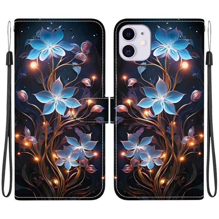 For iPhone 11 Crystal Texture Colored Drawing Leather Phone Case(Little Lantern Flower)
For iPhone 11 Crystal Texture Colored Drawing Leather Phone Case(Little Lantern Flower)