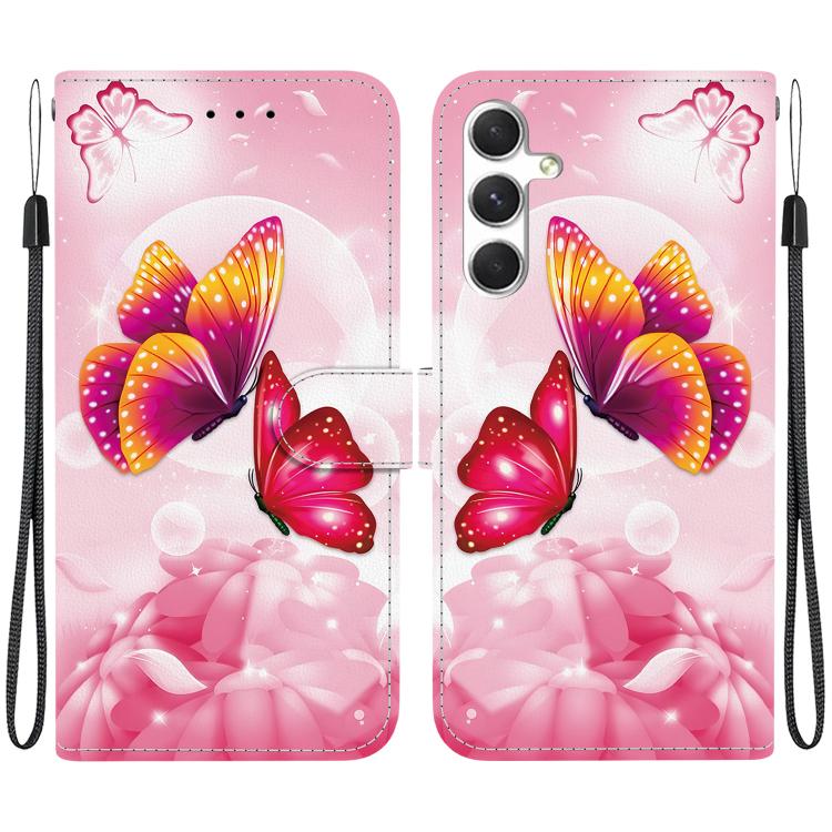 For Samsung Galaxy S24 5G Crystal Texture Colored Drawing Leather Phone Case(Pink Butterflies)
For Samsung Galaxy S24 5G Crystal Texture Colored Drawing Leather Phone Case(Pink Butterflies)