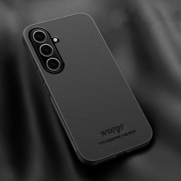 For Galaxy S26 5G HUIYI Leather Magnetic Phone Case(Black)
For Galaxy S26 5G HUIYI Leather Magnetic Phone Case(Black)