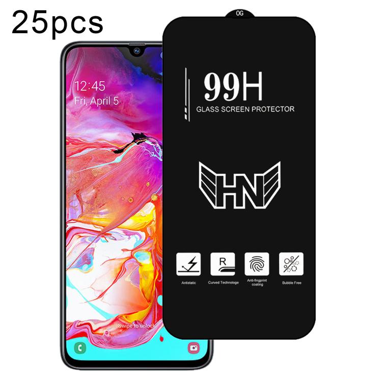 For Samsung Galaxy A70 25pcs High Aluminum Large Arc Full Screen Tempered Glass Film
For Samsung Galaxy A70 25pcs High Aluminum Large Arc Full Screen Tempered Glass Film