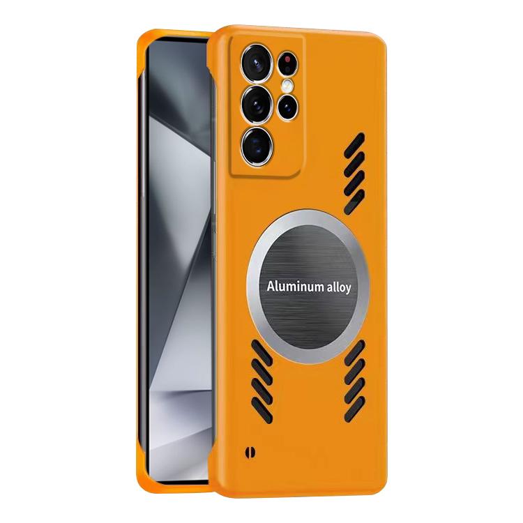 For Samsung Galaxy S24 Ultra 5G All-inclusive Lens Frameless Graphene Cooling Phone Case(Orange)
For Samsung Galaxy S24 Ultra 5G All-inclusive Lens Frameless Graphene Cooling Phone Case(Orange)