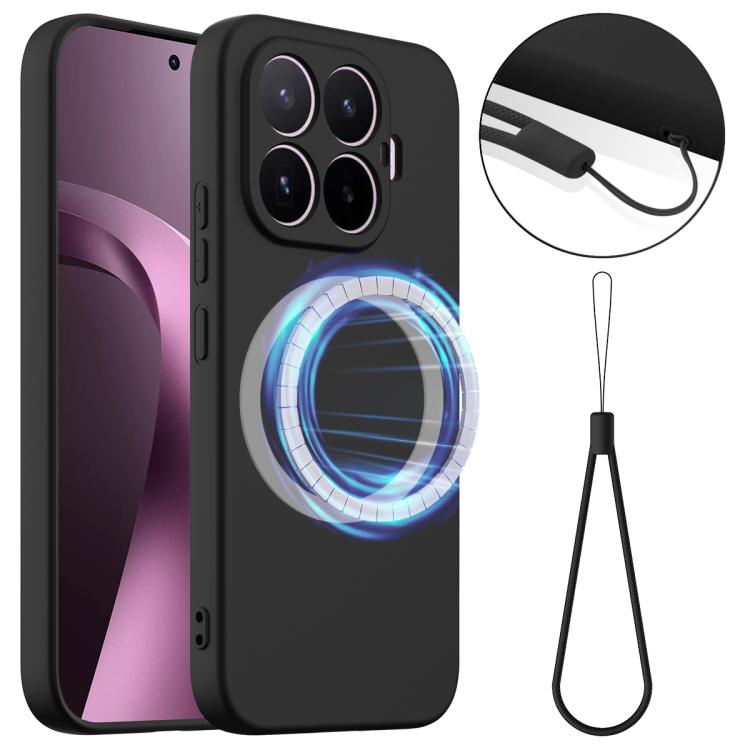 For Xiaomi 17T 5G Shockproof Silicone Magsafe Phone Case(Black)
For Xiaomi 17T 5G Shockproof Silicone Magsafe Phone Case(Black)