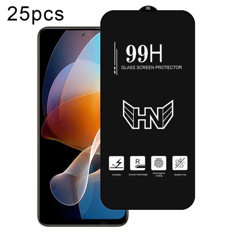 For Redmi Note 12R Pro 25pcs High Aluminum Large Arc Full Screen Tempered Glass Film
For Redmi Note 12R Pro 25pcs High Aluminum Large Arc Full Screen Tempered Glass Film