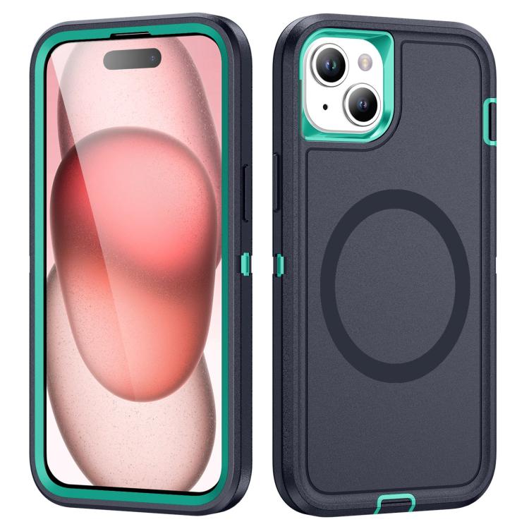 For iPhone 15 Life Waterproof Rugged MagSafe Magnetic Phone Case(Dark Blue+Light Blue)
For iPhone 15 Life Waterproof Rugged MagSafe Magnetic Phone Case(Dark Blue+Light Blue)