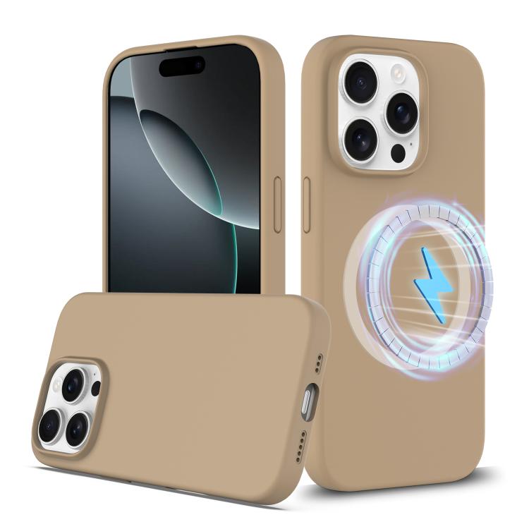 For iPhone 16 Pro Silicone Magsafe Phone Case with Camera Control Button(Gold)
For iPhone 16 Pro Silicone Magsafe Phone Case with Camera Control Button(Gold)