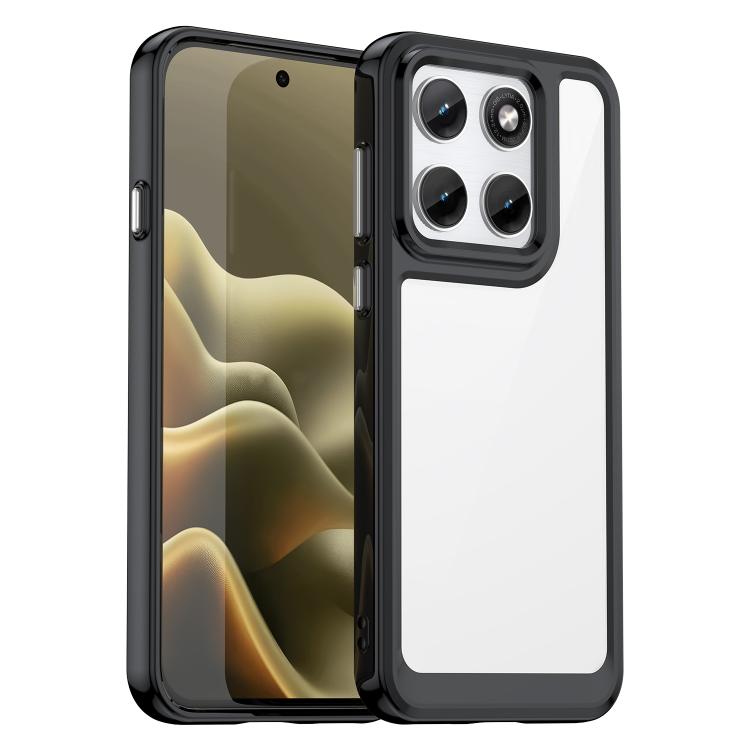 For Motorola Edge 5G 2026 Colorful Series Acrylic Hybrid TPU Phone Case(Black)
For Motorola Edge 5G 2026 Colorful Series Acrylic Hybrid TPU Phone Case(Black)