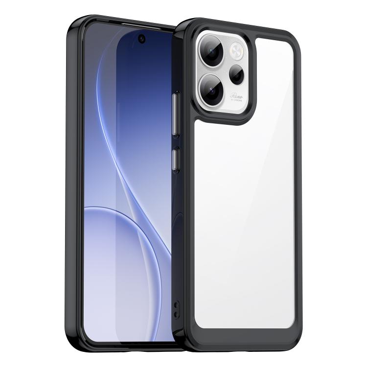 For OPPO Reno14 F 5G Colorful Series Acrylic Hybrid TPU Phone Case(Black)
For OPPO Reno14 F 5G Colorful Series Acrylic Hybrid TPU Phone Case(Black)