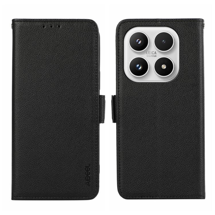 For Xiaomi 17 ABEEL Side-Magnetic Litchi Pattern Leather RFID Phone Case(Black)
For Xiaomi 17 ABEEL Side-Magnetic Litchi Pattern Leather RFID Phone Case(Black)