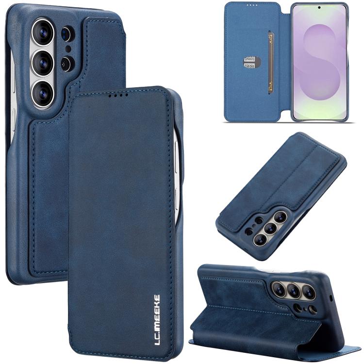For Samsung Galaxy S26 Ultra 5G LC.IMEEKE Hon Ancient Series Flip Leather Phone Case(Blue)
For Samsung Galaxy S26 Ultra 5G LC.IMEEKE Hon Ancient Series Flip Leather Phone Case(Blue)