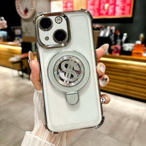 For iPhone 15 Space MagSafe Holder Phone Case with Lens Film(Titanium Grey)
For iPhone 15 Space MagSafe Holder Phone Case with Lens Film(Titanium Grey)