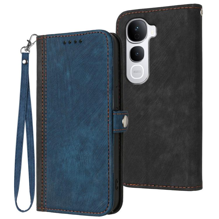 For vivo Y400 Pro 5G Side Buckle Double Fold Hand Strap Leather Phone Case(Royal Blue)
For vivo Y400 Pro 5G Side Buckle Double Fold Hand Strap Leather Phone Case(Royal Blue)
