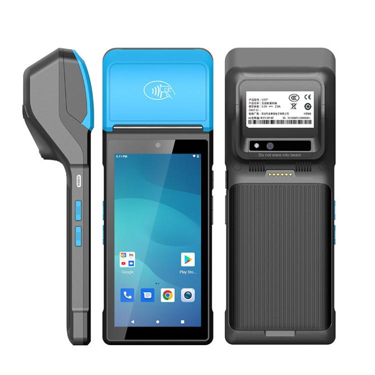 UNIWA V6P Thermal Label Printer Handheld PDA, 2GB+16GB, 5.45 inch Android 12 Mediatek MT6761 Quad Core, NFC, Network: 4G, Plug:EU Plug(Black Blue)
UNIWA V6P Thermal Label Printer Handheld PDA, 2GB+16GB, 5.45 inch Android 12 Mediatek MT6761 Quad Core, NFC, Network: 4G, Plug:EU Plug(Black Blue)