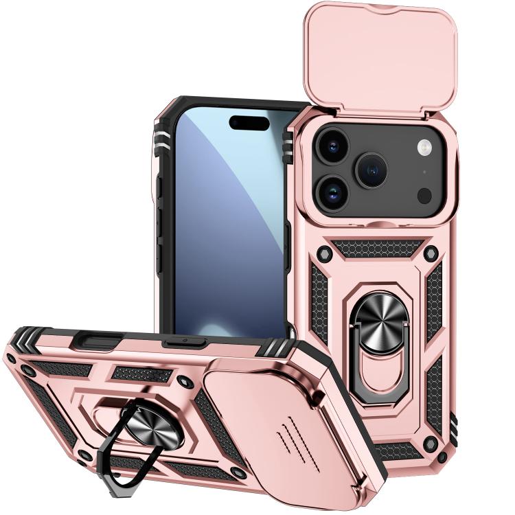 For iPhone 17 Pro Sliding Camshield Holder Phone Case(Rose Gold)
For iPhone 17 Pro Sliding Camshield Holder Phone Case(Rose Gold)