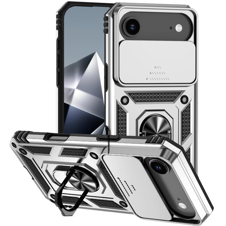 For iPhone Air Sliding Camshield Holder Phone Case(Silver)
For iPhone Air Sliding Camshield Holder Phone Case(Silver)