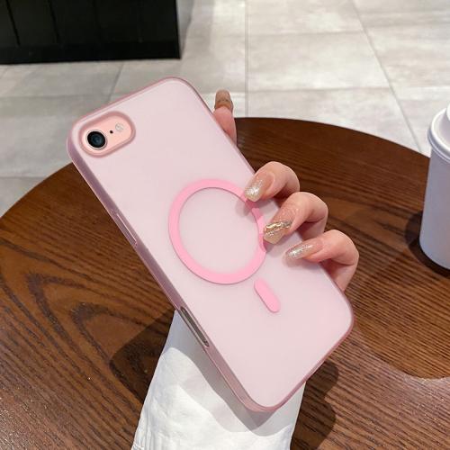 For iPhone SE 2022 / SE 2020 / 8 / 7 Ice Fog MagSafe PC Phone Case(Transparent Pink)
For iPhone SE 2022 / SE 2020 / 8 / 7 Ice Fog MagSafe PC Phone Case(Transparent Pink)