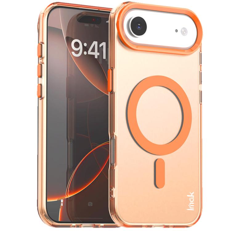 For iPhone Air IMAK Candy Series Shockproof MagSafe Phone Case(Orange)
For iPhone Air IMAK Candy Series Shockproof MagSafe Phone Case(Orange)