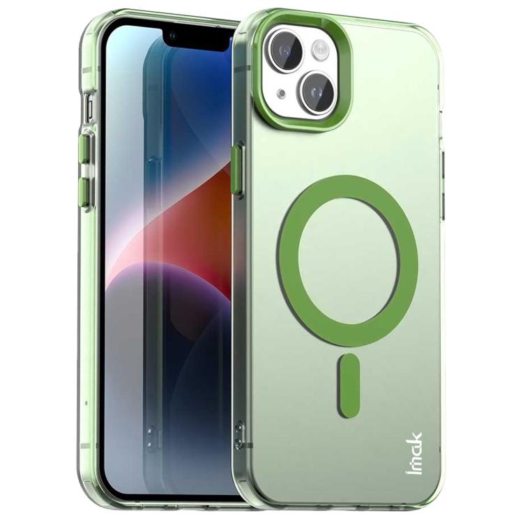 For iPhone 14 Plus IMAK Candy Series Shockproof MagSafe Phone Case(Green)
For iPhone 14 Plus IMAK Candy Series Shockproof MagSafe Phone Case(Green)