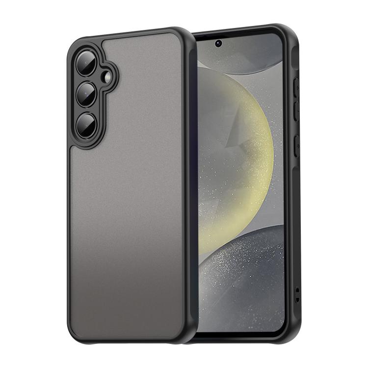 For Samsung Galaxy S24 5G Fan Dun Series TPU Hybrid PC Frosted Phone Case(Black)
For Samsung Galaxy S24 5G Fan Dun Series TPU Hybrid PC Frosted Phone Case(Black)