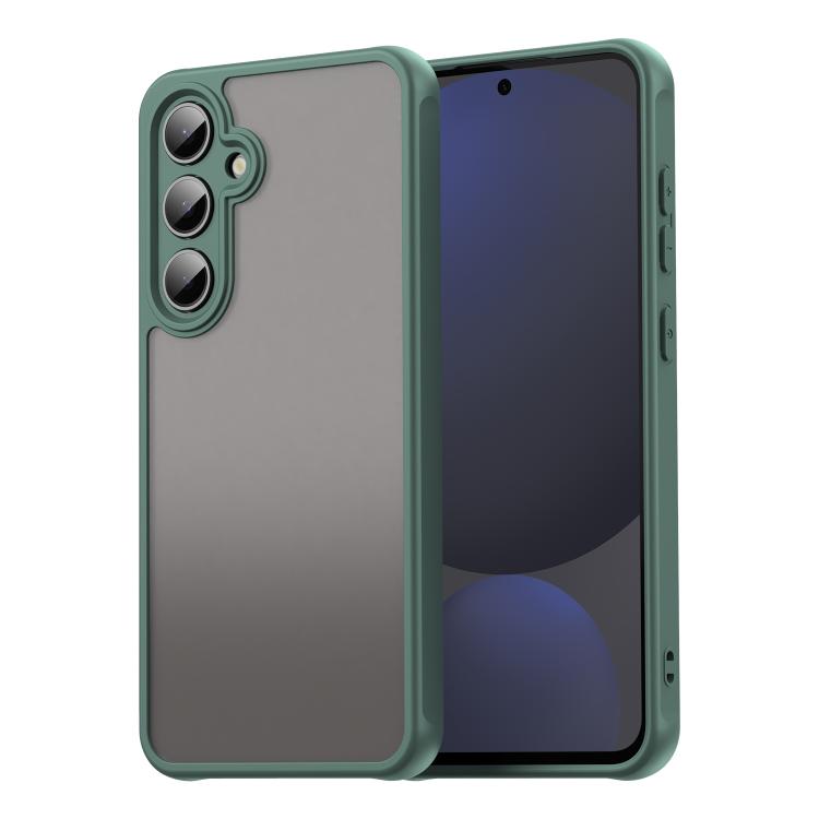 For Samsung Galaxy S24 FE 5G Fan Dun Series TPU Hybrid PC Frosted Phone Case(Green)
For Samsung Galaxy S24 FE 5G Fan Dun Series TPU Hybrid PC Frosted Phone Case(Green)