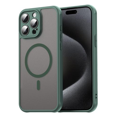 For iPhone 15 Pro Fan Dun Series TPU Hybrid PC Frosted Magsafe Phone Case(Green)
For iPhone 15 Pro Fan Dun Series TPU Hybrid PC Frosted Magsafe Phone Case(Green)