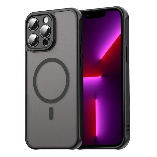 For iPhone 13 Pro Max Fan Dun Series TPU Hybrid PC Frosted Magsafe Phone Case(Black)
For iPhone 13 Pro Max Fan Dun Series TPU Hybrid PC Frosted Magsafe Phone Case(Black)