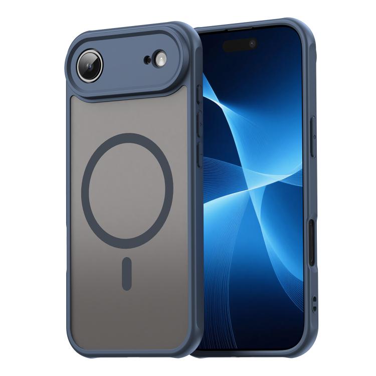 For iPhone 17 Air Fan Dun Series TPU Hybrid PC Frosted Magsafe Phone Case(Blue)
For iPhone 17 Air Fan Dun Series TPU Hybrid PC Frosted Magsafe Phone Case(Blue)