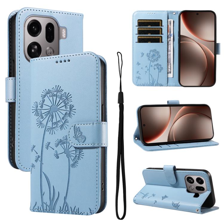 For OPPO Find X9 Pro Dandelion Embossed Pattern Flip Leather Phone Case(Sky Blue)
For OPPO Find X9 Pro Dandelion Embossed Pattern Flip Leather Phone Case(Sky Blue)