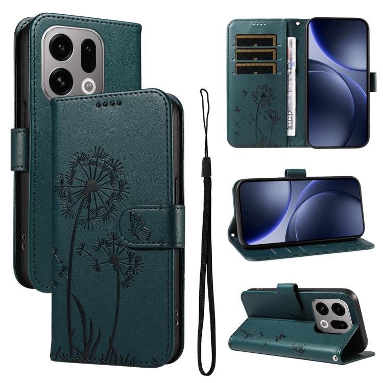 For OPPO Find X9 Dandelion Embossed Pattern Flip Leather Phone Case(Blue)
For OPPO Find X9 Dandelion Embossed Pattern Flip Leather Phone Case(Blue)